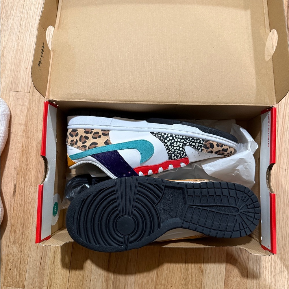 Nike Multicolor Animal Print Sneakers - Picture 2 of 4